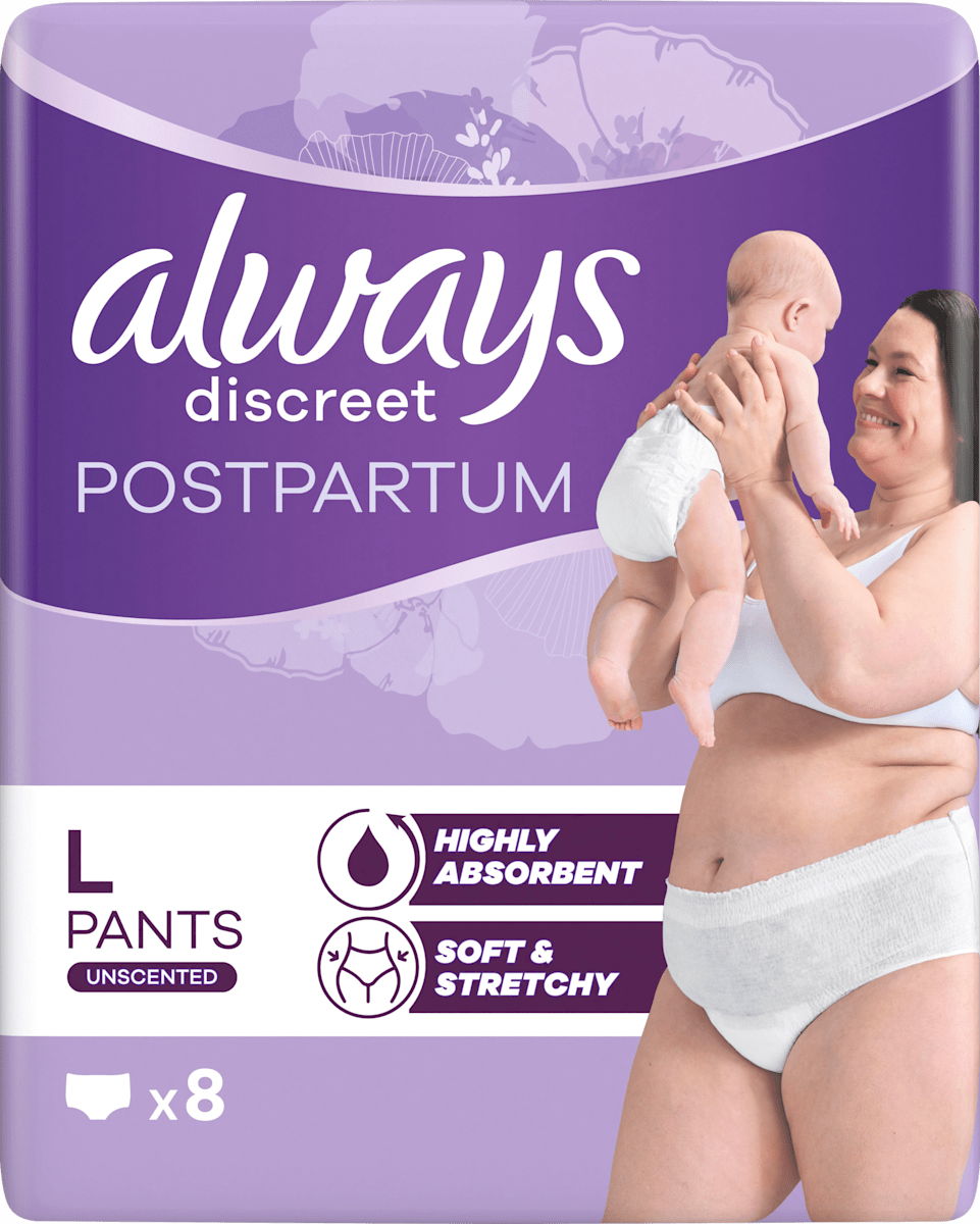 Always Discreet Postpartum Pants L (8)