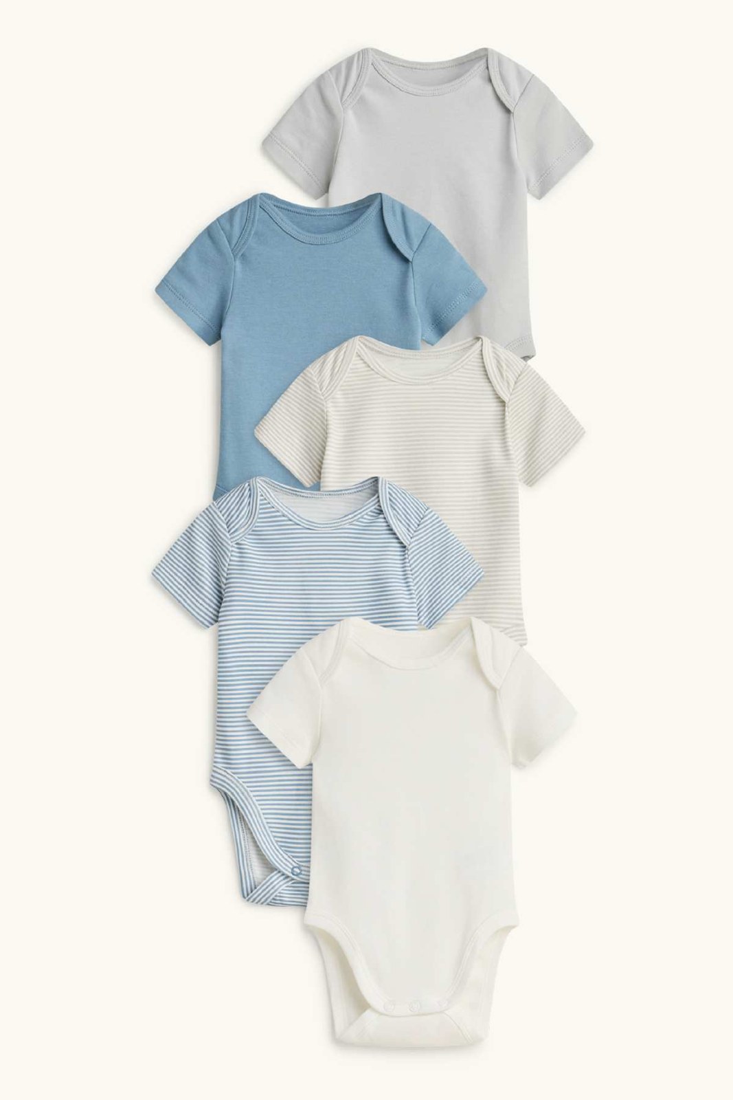C&A short-sleeve bodysuits, 5-pack