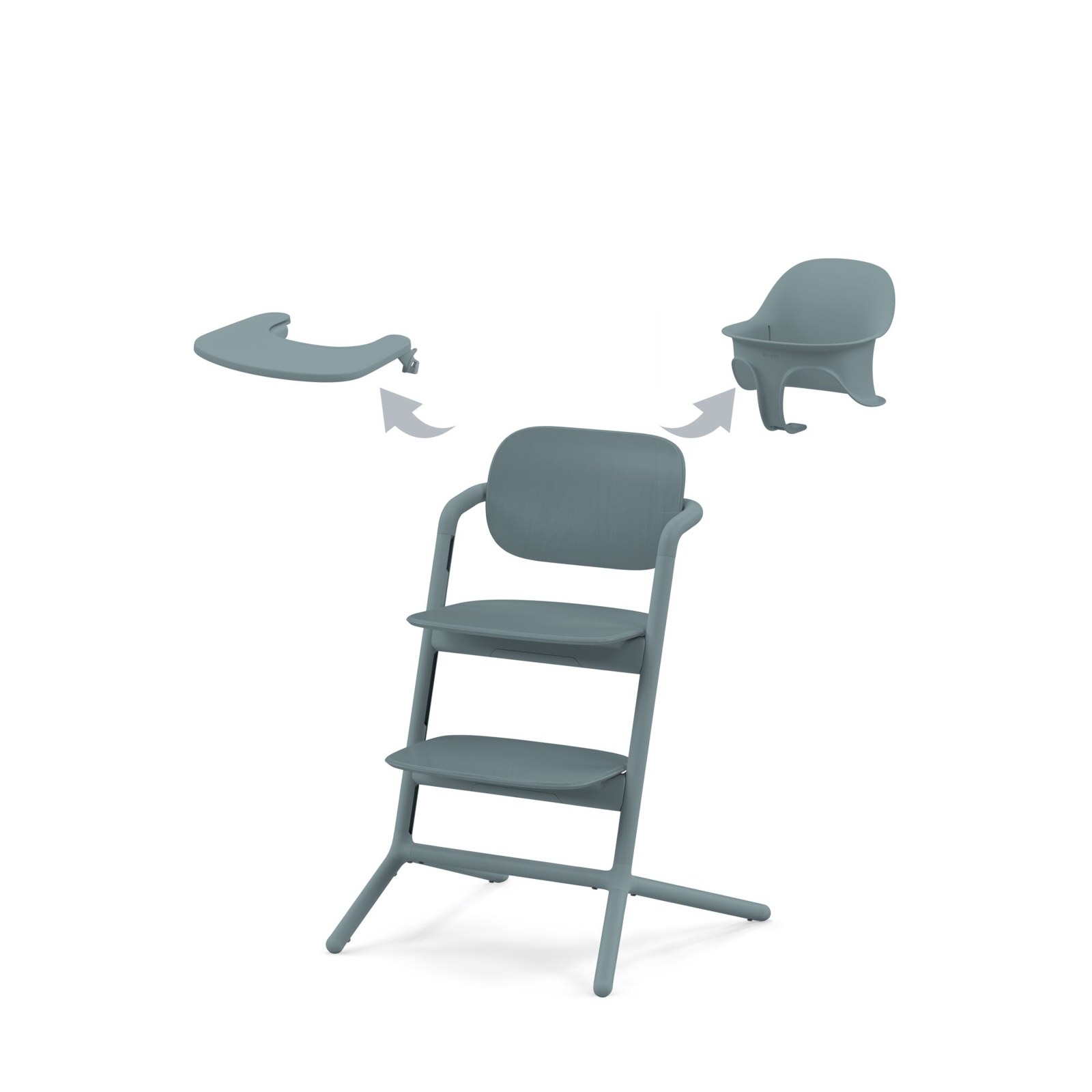 CYBEX Lemo 3-in-1 high chair set, Stone Blue
