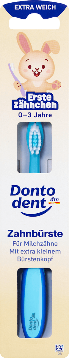 Dontodent Zahnbürste Erste Zähnchen weich 0-3