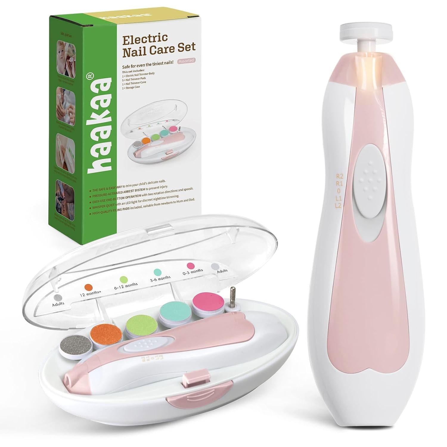 haakaa Electric Nail Care Set