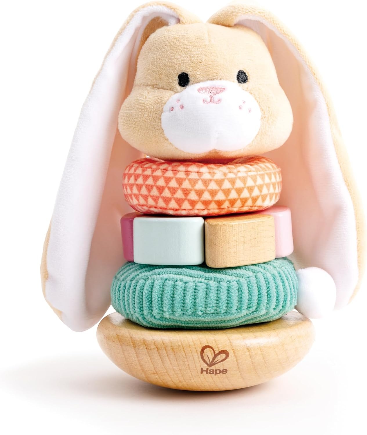 Hape stacking long-eared bunny
