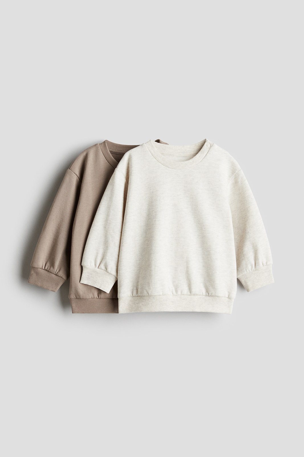 H&M cotton sweatshirts, 2-pack