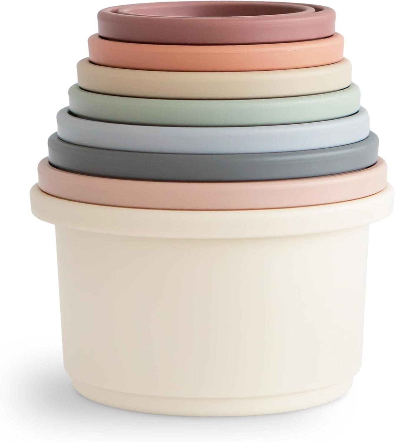 mushie stacking cups, 8