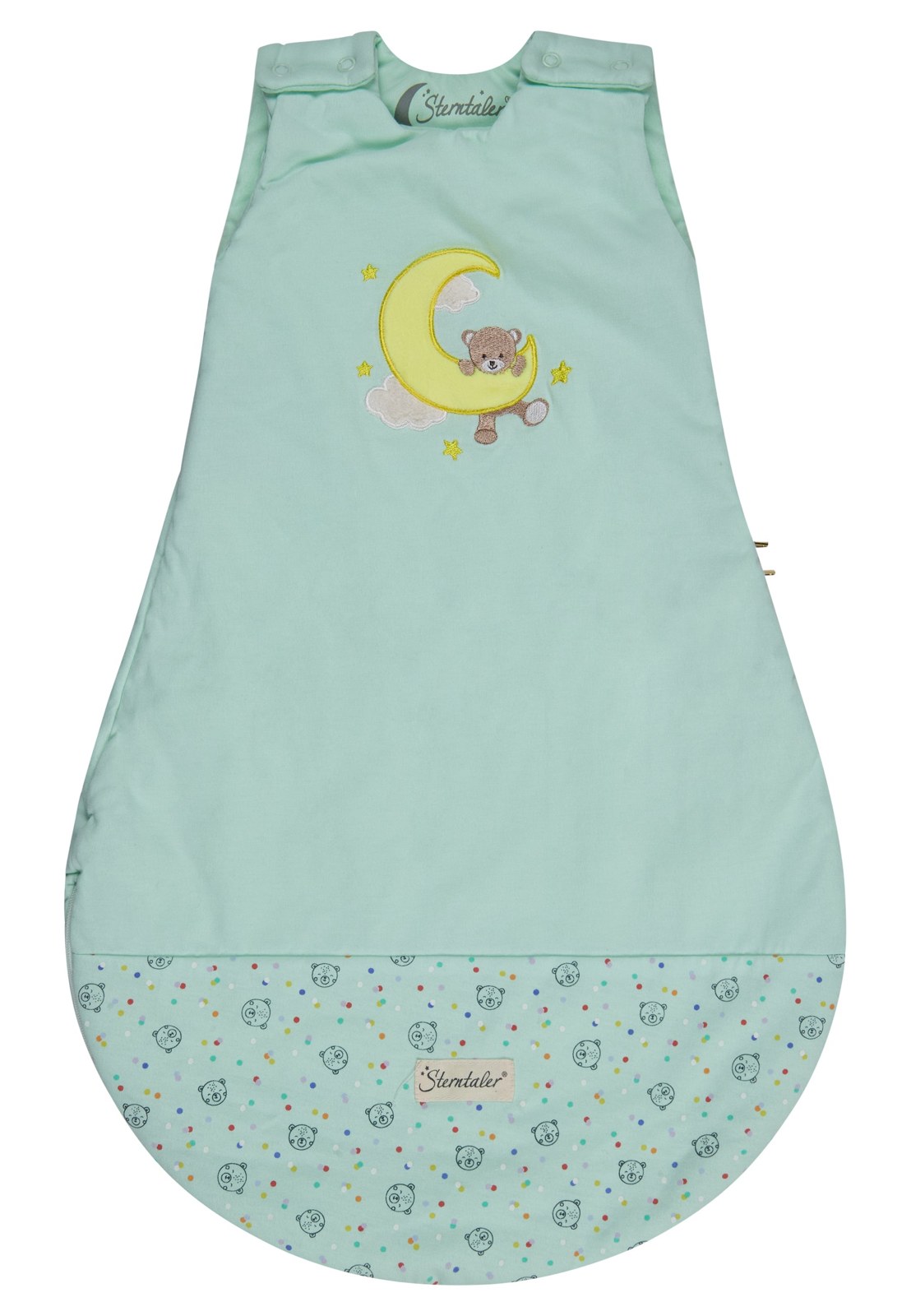 Sterntaler Babyschlafsack 2,5 TOG Bär Bo, mintgrün, 50/56 cm