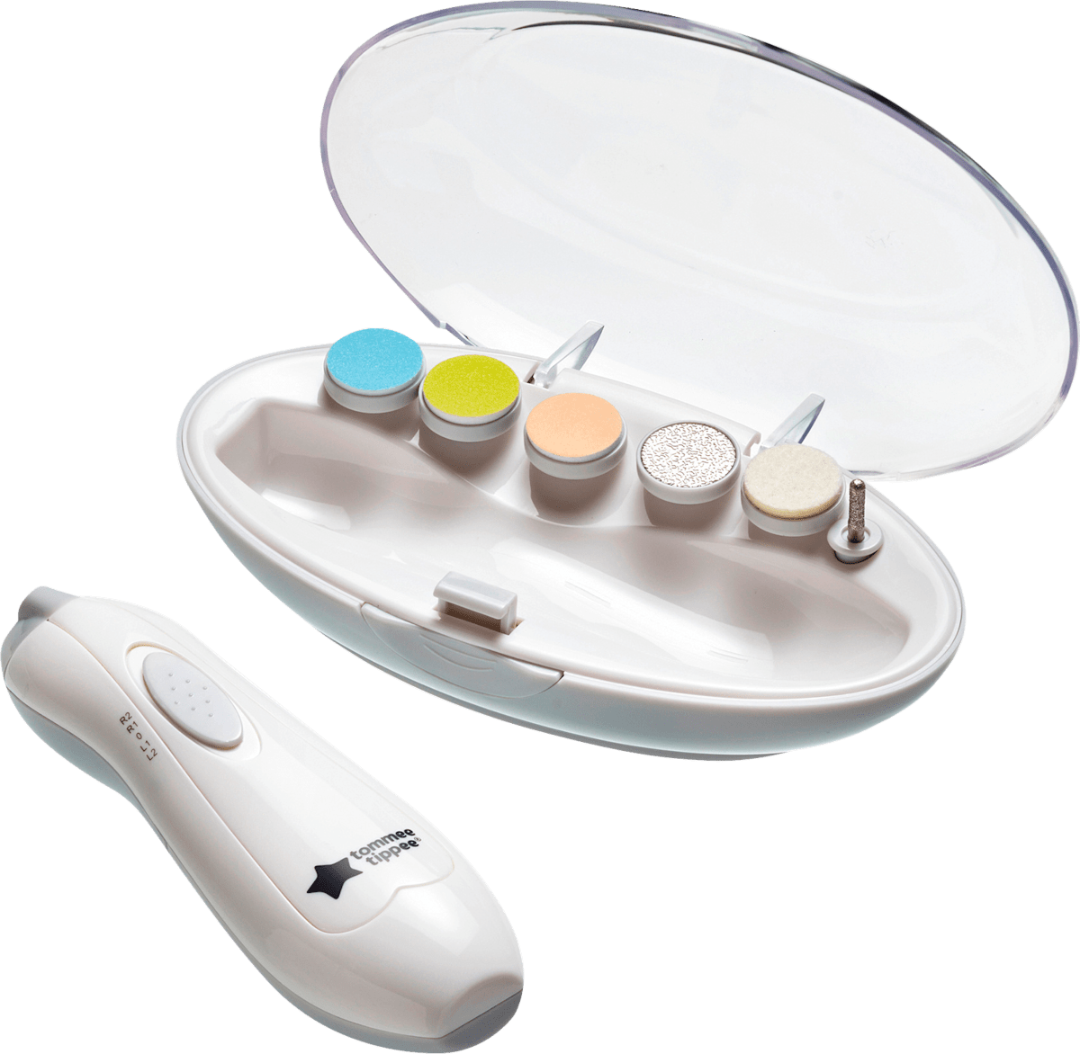 Tommee Tippee Elektrischer Baby-Nagelfeilen-Trimmer